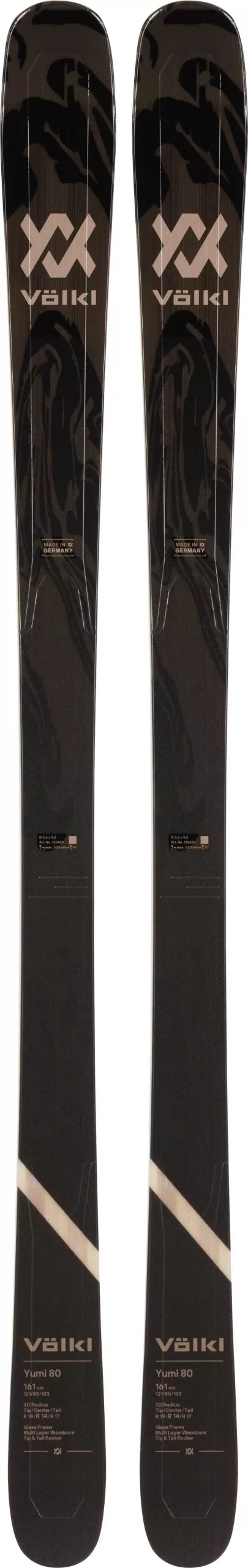 Volkl Ladies' Yumi 80 Flat Ski 2020-2021 3 Volkl Ladies' Yumi 80 Flat Ski 2020-2021