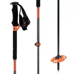 K2 LOCK JAW CARBON PLUS Adjustable Ski Poles 2021