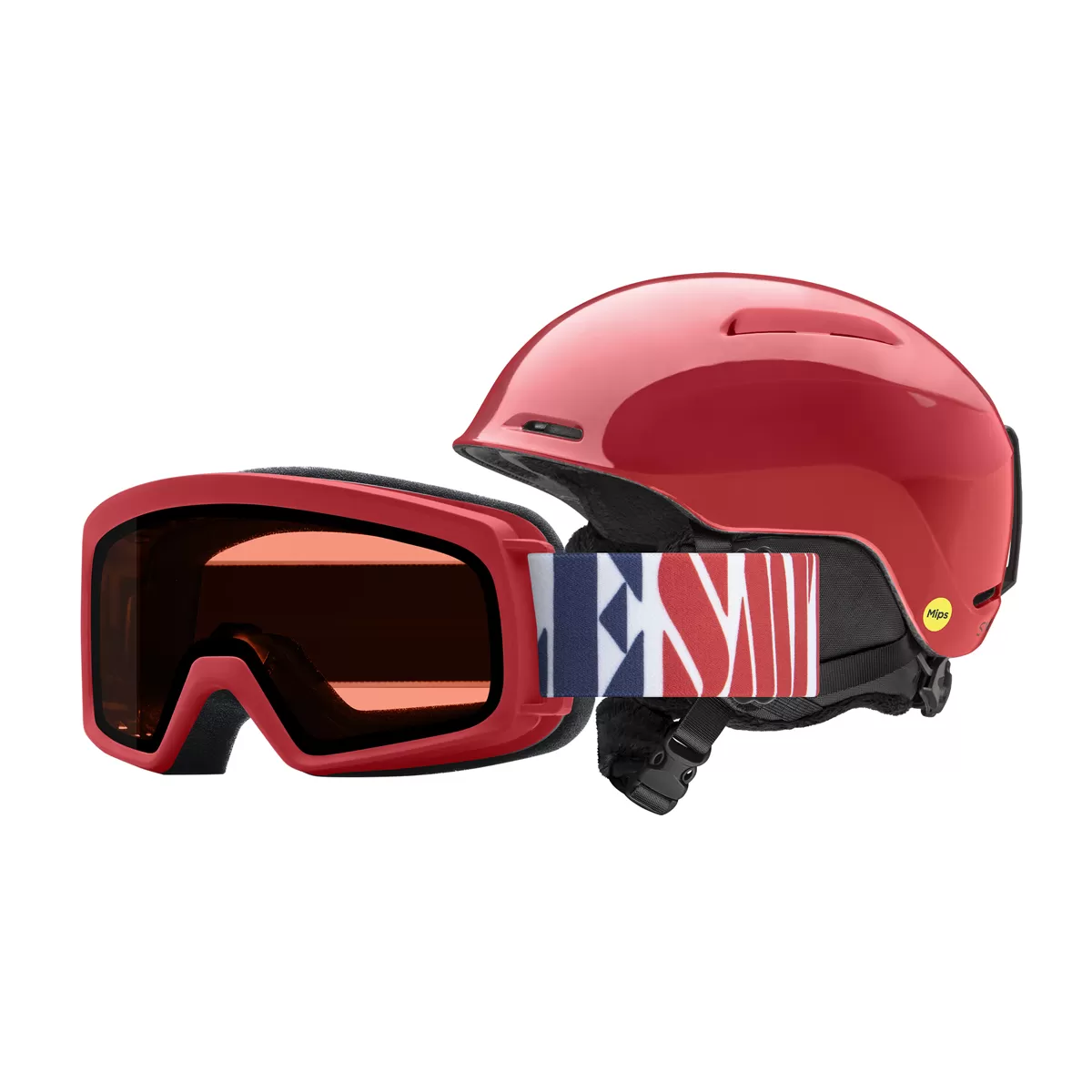 Smith Glide Jr. MIPS Ski Helmet And Rascal Ski Goggles 4 Smith Glide Jr. MIPS Ski Helmet And Rascal Ski Goggles - Image 2
