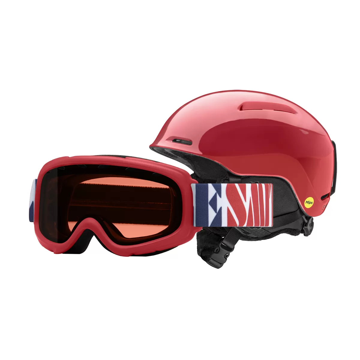 Smith Glide Jr. MIPS Ski Helmet And Gambler Ski Goggles 4 Smith Glide Jr. MIPS Ski Helmet And Gambler Ski Goggles - Image 2