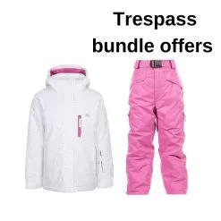 Trespass Girls Chic Ski Jacket & Marvelous Pants Bundle
