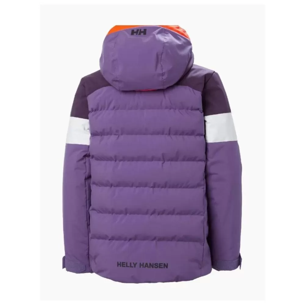 Helly Hansen Diamond Girls Ski Jacket - Crushed Grape 4 Helly Hansen Diamond Girls Ski Jacket - Crushed Grape - Image 2