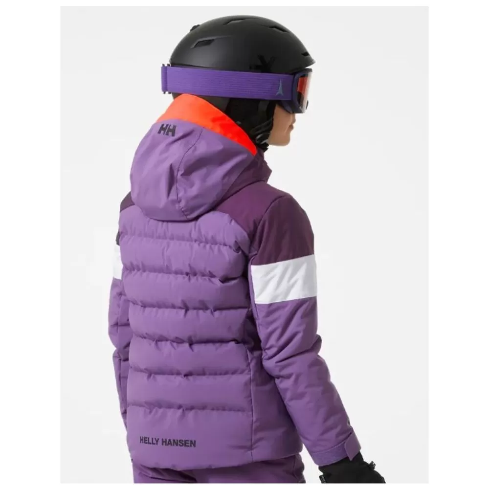 Helly Hansen Diamond Girls Ski Jacket - Crushed Grape 6 Helly Hansen Diamond Girls Ski Jacket - Crushed Grape - Image 4