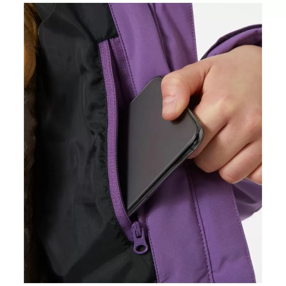 Helly Hansen Diamond Girls Ski Jacket - Crushed Grape 8 Helly Hansen Diamond Girls Ski Jacket - Crushed Grape - Image 6