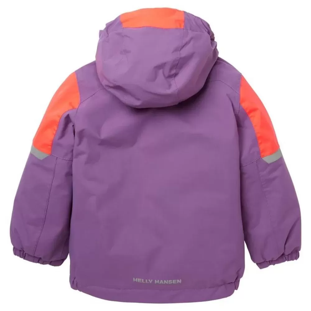 Helly Hansen K Rider 2.0 Girls Ski Jacket - Crushed Grape - Image 2