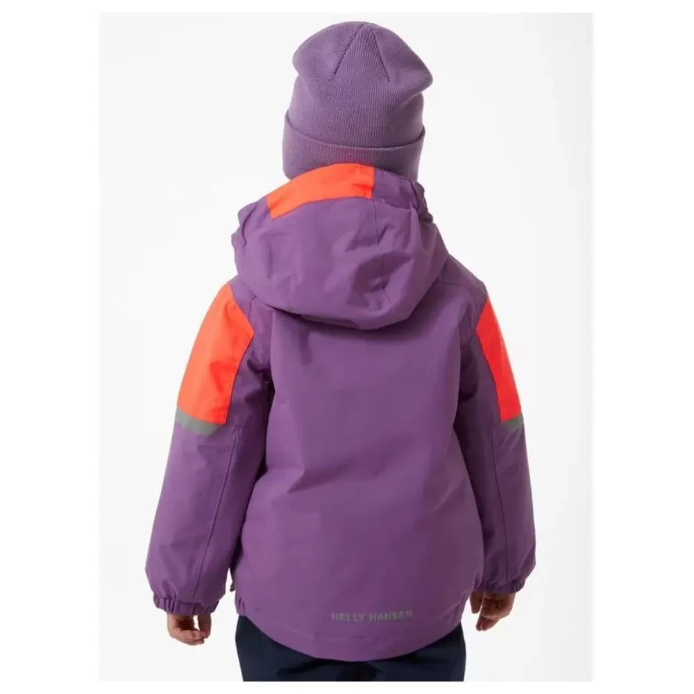 Helly Hansen K Rider 2.0 Girls Ski Jacket - Crushed Grape - Image 4