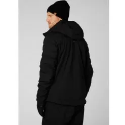 Helly Hansen Spitfire Lifaloft Mens Ski Jacket - Black SAVE 40% -Skiing Shop helly hansen spitfire mens ski jackets reverse lifestyle 1