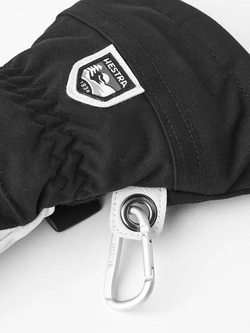 Hestra Heli Female Ski Gloves - Black - Image 2