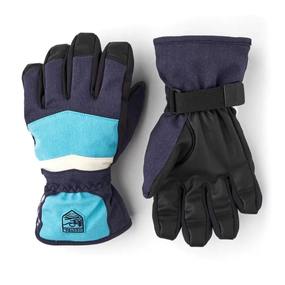 Hestra Atlas Gore-Tex Kids Ski Gloves - Navy (3000730) 3 Hestra Atlas Gore-Tex Kids Ski Gloves - Navy (3000730)