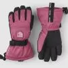 Hestra Gore-Tex Gauntlet Junior 5 Finger Ski Gloves, Fuchsia -Skiing Shop hestra gore tex gauntlet jr. ski gloves 31580 930