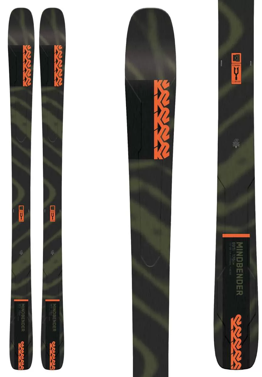 K2 Mindbender 89 Ti Flat Ski 2022-2023 3 K2 Mindbender 89 Ti Flat Ski 2022-2023