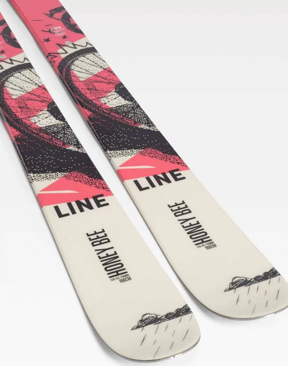 Line Ladies Honey Bee Flat Ski 2022-2023 4 Line Ladies Honey Bee Flat Ski 2022-2023 - Image 2