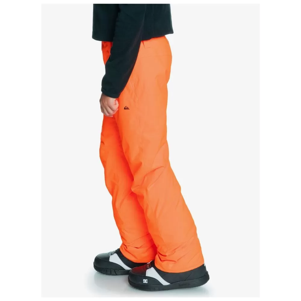 Quiksilver Arcade Boys Ski Pants - Orange 6 Quiksilver Arcade Boys Ski Pants - Orange - Image 4