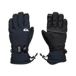 Quiksilver Mission Boys Ski & Snowboard Gloves - Black 8-16 Yrs