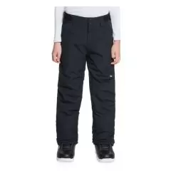 Quiksilver Estate Boys Ski Pants, Black