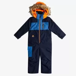 Quiksilver Rookie Boys Ski Suit - Insignia Blue -Skiing Shop quiksilver rookie kids ski suit 2