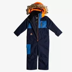 Quiksilver Rookie Boys Ski Suit - Insignia Blue