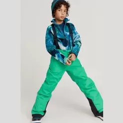 Reima Proxima Kids Ski Pants, Cat Eye Green SAVE 20%