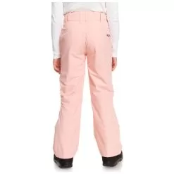 Roxy Backyard Girls Ski Pants - Mellow Rose -Skiing Shop roxy backyard girls snow pant mellow rose 2