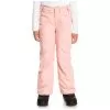 Roxy Backyard Girls Ski Pants - Mellow Rose -Skiing Shop roxy backyard girls snow pant mellow rose 3