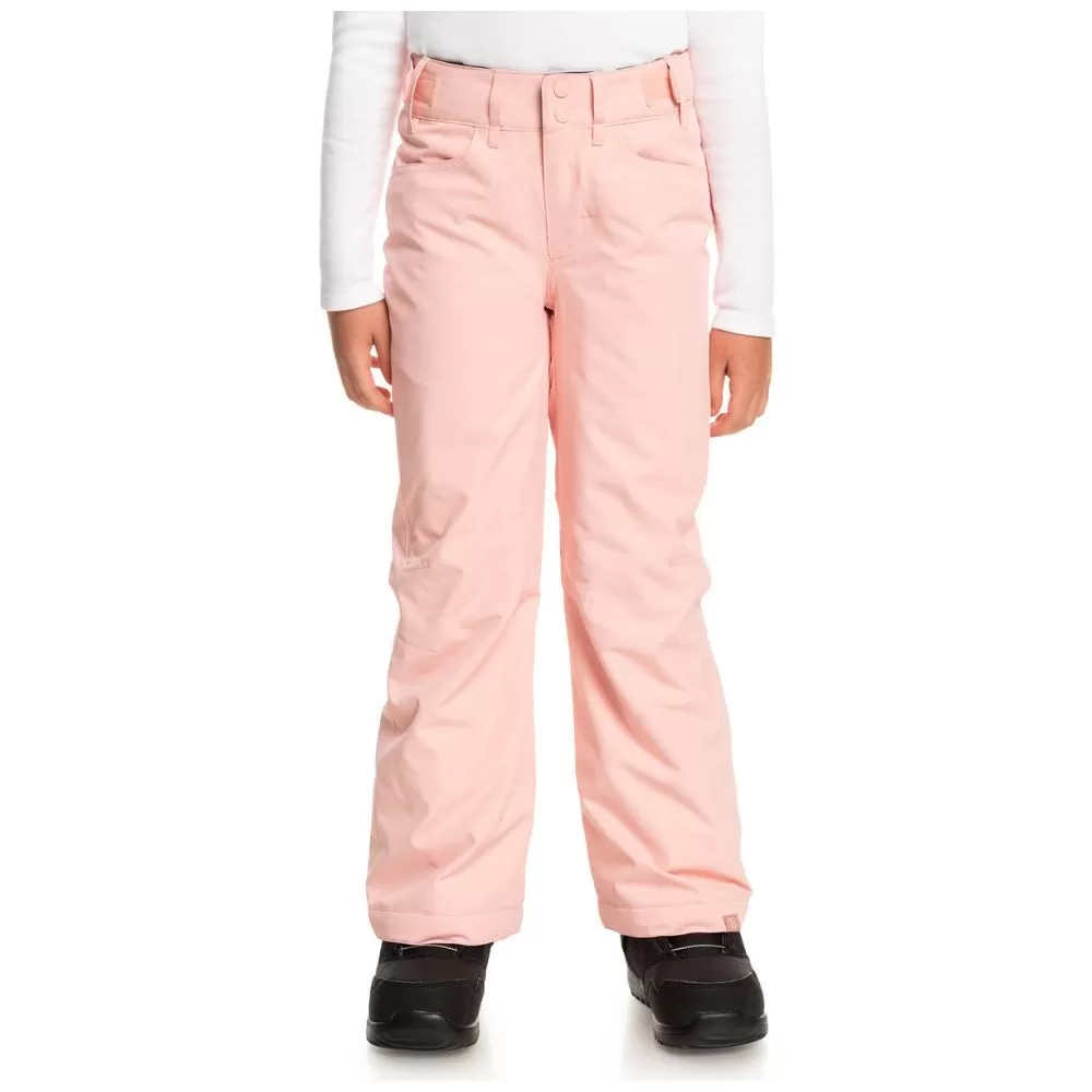 Roxy Backyard Girls Ski Pants - Mellow Rose