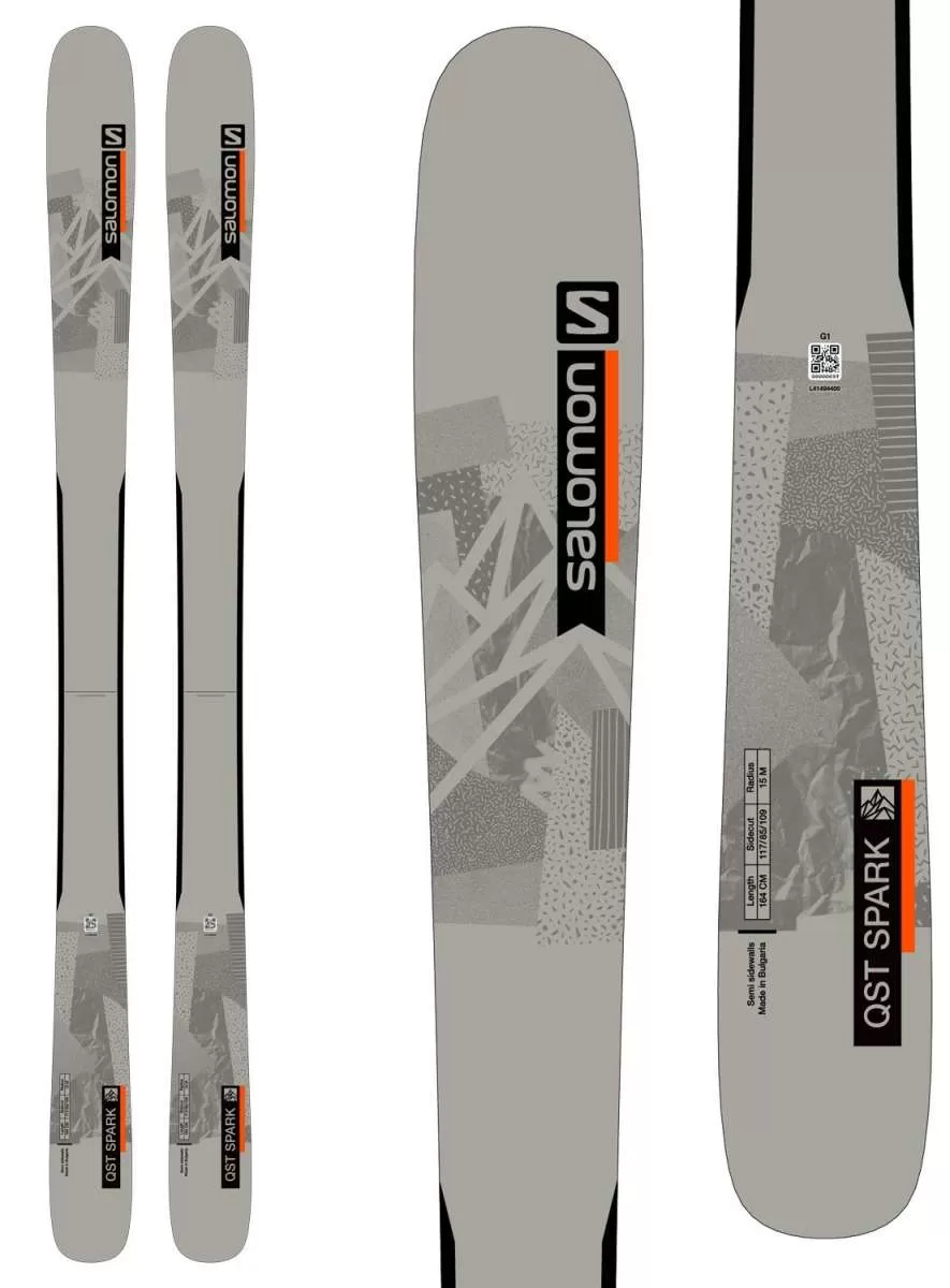 Salomon QST Spark 85 Flat Ski 2021-2022 3 Salomon QST Spark 85 Flat Ski 2021-2022