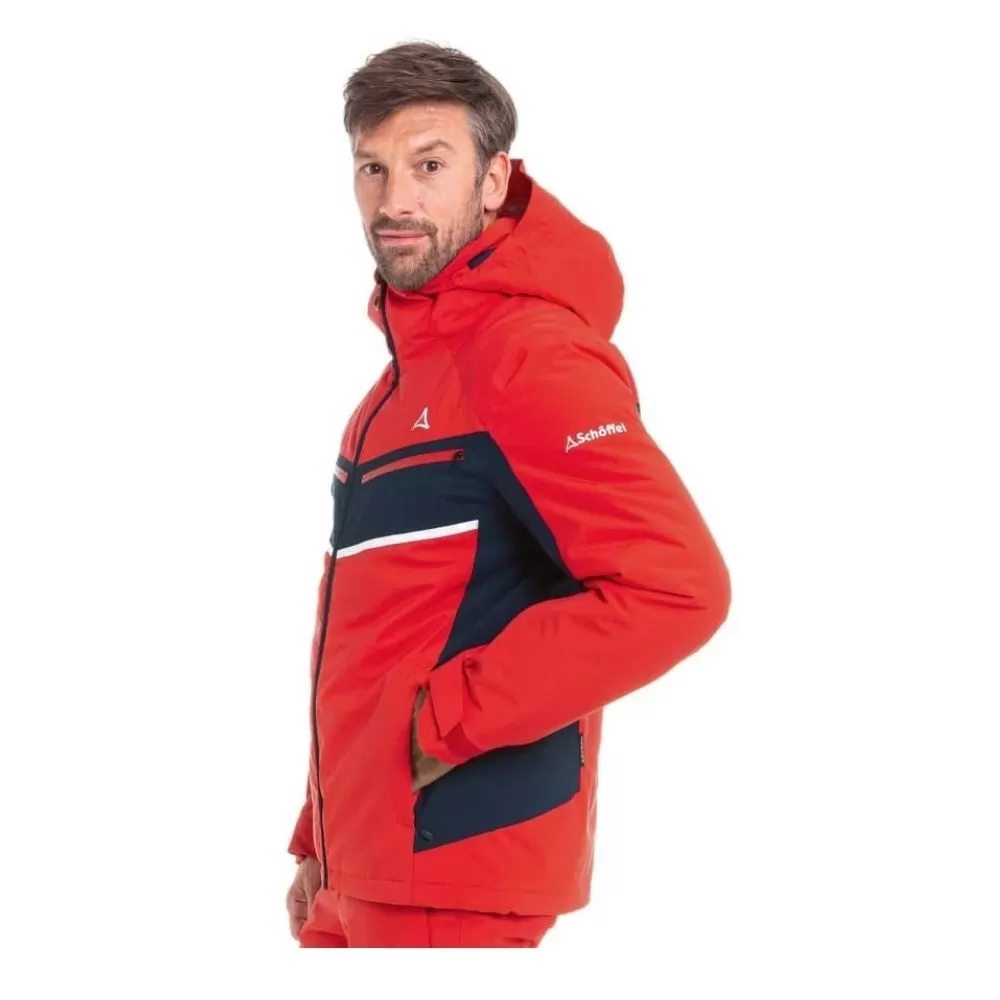 Schoffel Goldegg Mens Ski Jacket - Red SAVE 40% 7 Schoffel Goldegg Mens Ski Jacket - Red SAVE 40% - Image 5