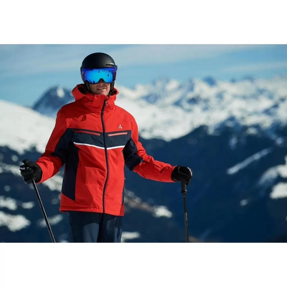 Schoffel Goldegg Mens Ski Jacket - Red SAVE 40% 4 Schoffel Goldegg Mens Ski Jacket - Red SAVE 40% - Image 2