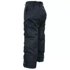 Trespass Marvelous Kids Ski Pants, Black -Skiing Shop trespass marvelous kids ski pants black 5