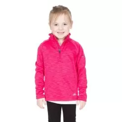 Trespass Celina Kids Ski Fleece, Pink Lady Marl - Save 25%