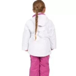 Trespass Chic Girls Ski Jacket - White -Skiing Shop trespass chic girls ski jacket 5