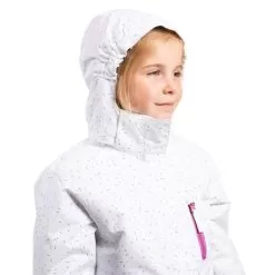 Trespass Chic Girls Ski Jacket - White -Skiing Shop trespass chic girls ski jacket 6