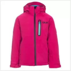DLX Luwin Kids Ski Jacket, Cassis Marine - Save 20%