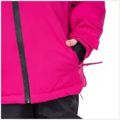 DLX Luwin Kids Ski Jacket, Cassis Marine - Save 20% -Skiing Shop trespass dlx luwin kids ski jacket cassis marine 5