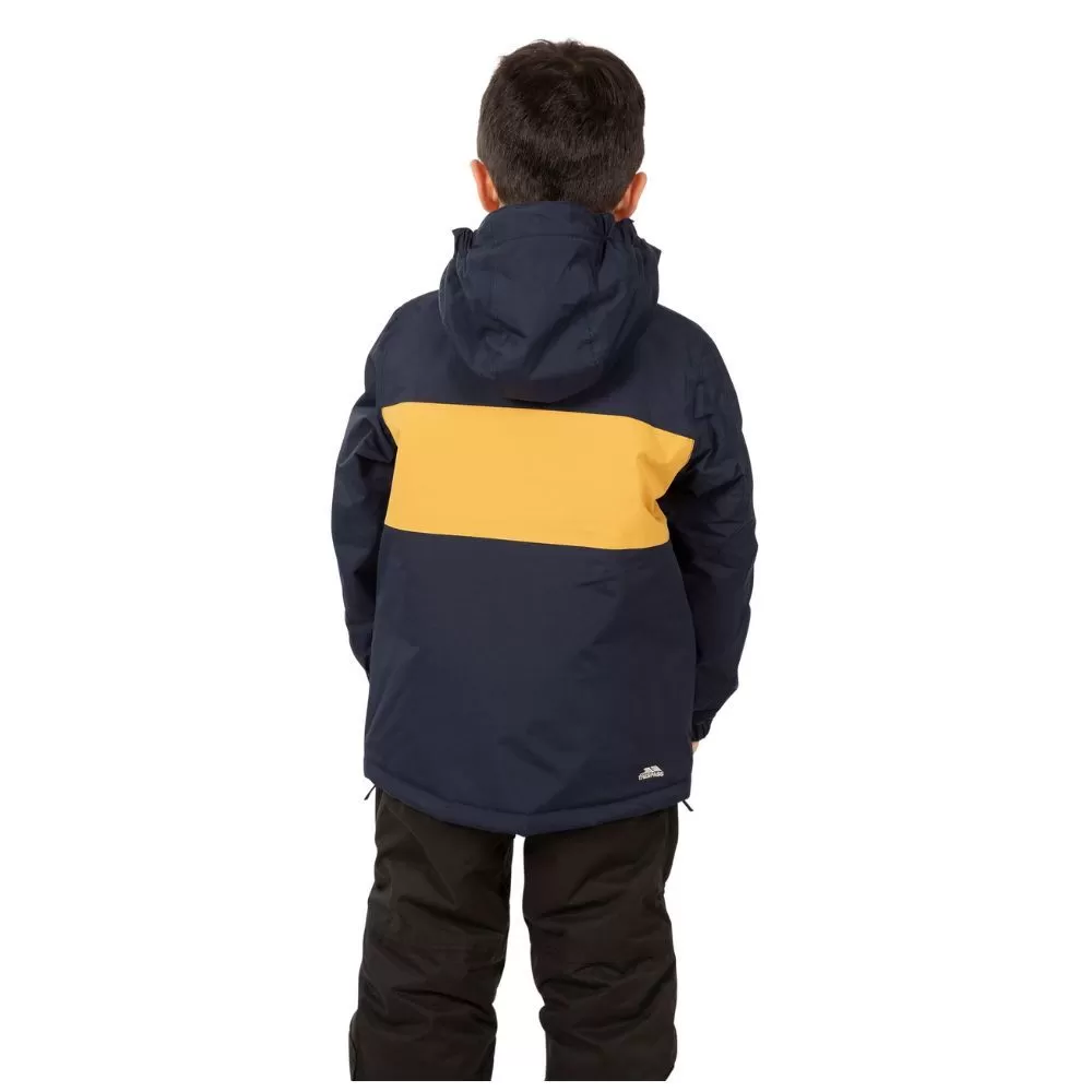 Trespass Montee Boys Ski Jacket, Navy 6 Trespass Montee Boys Ski Jacket, Navy - Image 4