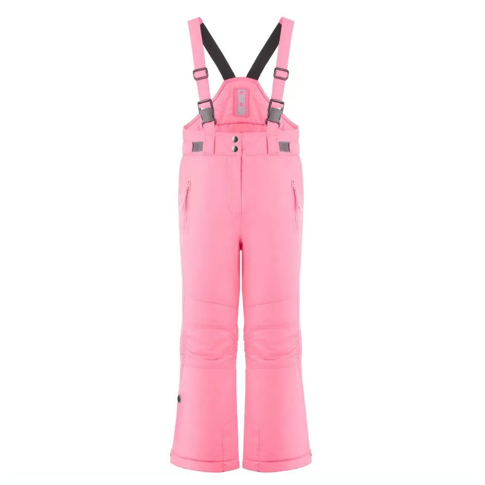 Poivre Blanc Girls Ski Bib Pants - Glory Pink 2-7 Yrs 3 Poivre Blanc Girls Ski Bib Pants - Glory Pink 2-7 Yrs